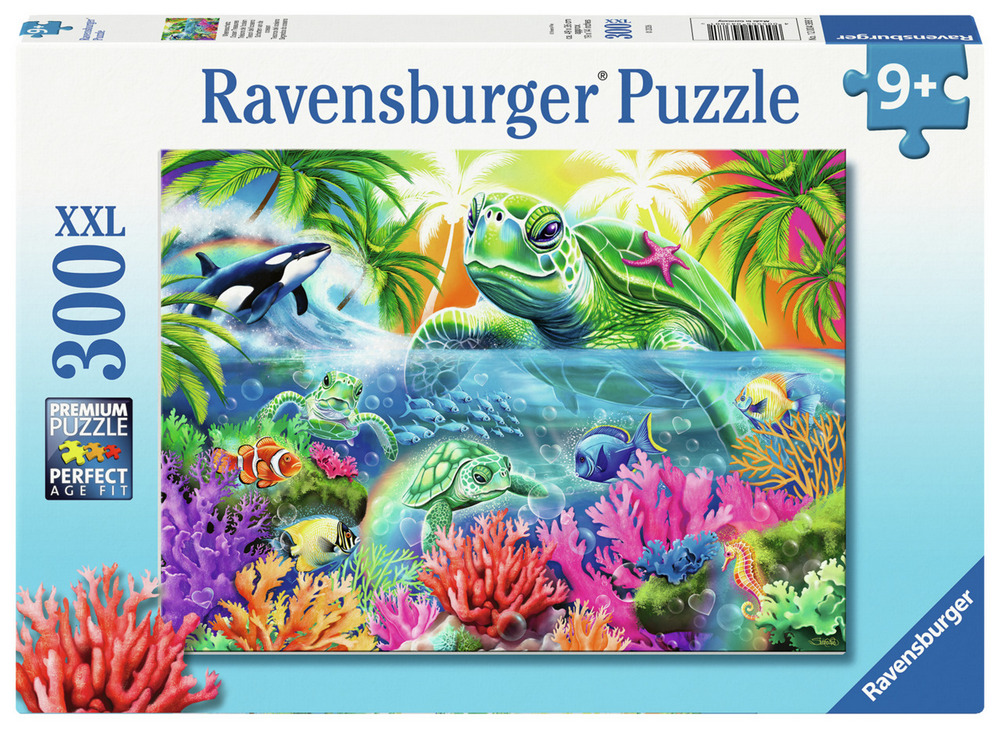 Ravensburger Puslespil - Havskildpaddens eventyr, 300 brikker