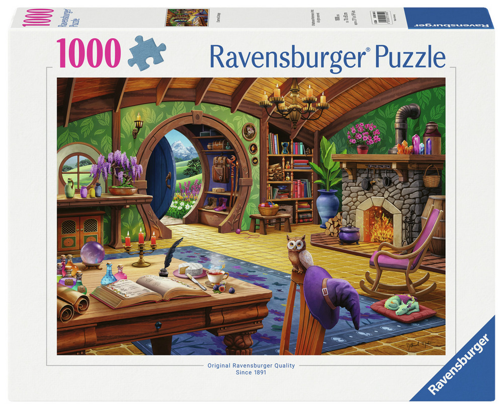Ravensburger Puslespil - Ugle og eliksirer, 1000 brikker