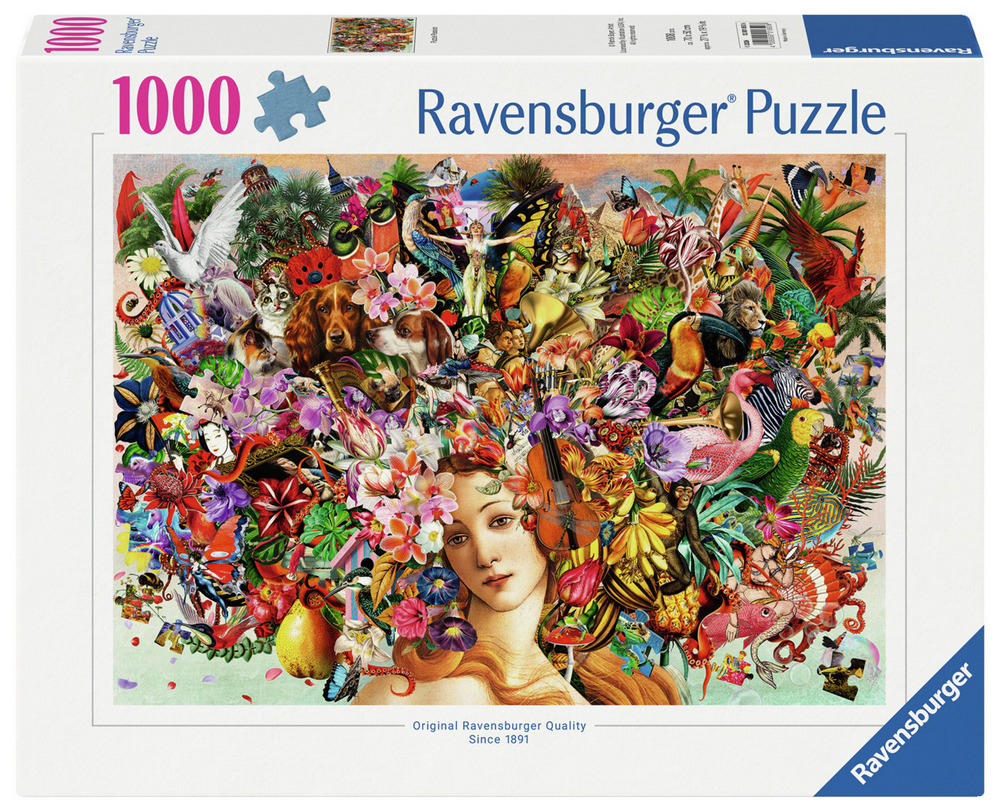 Ravensburger Puslespil - Blomstrende kaos, 1000 brikker