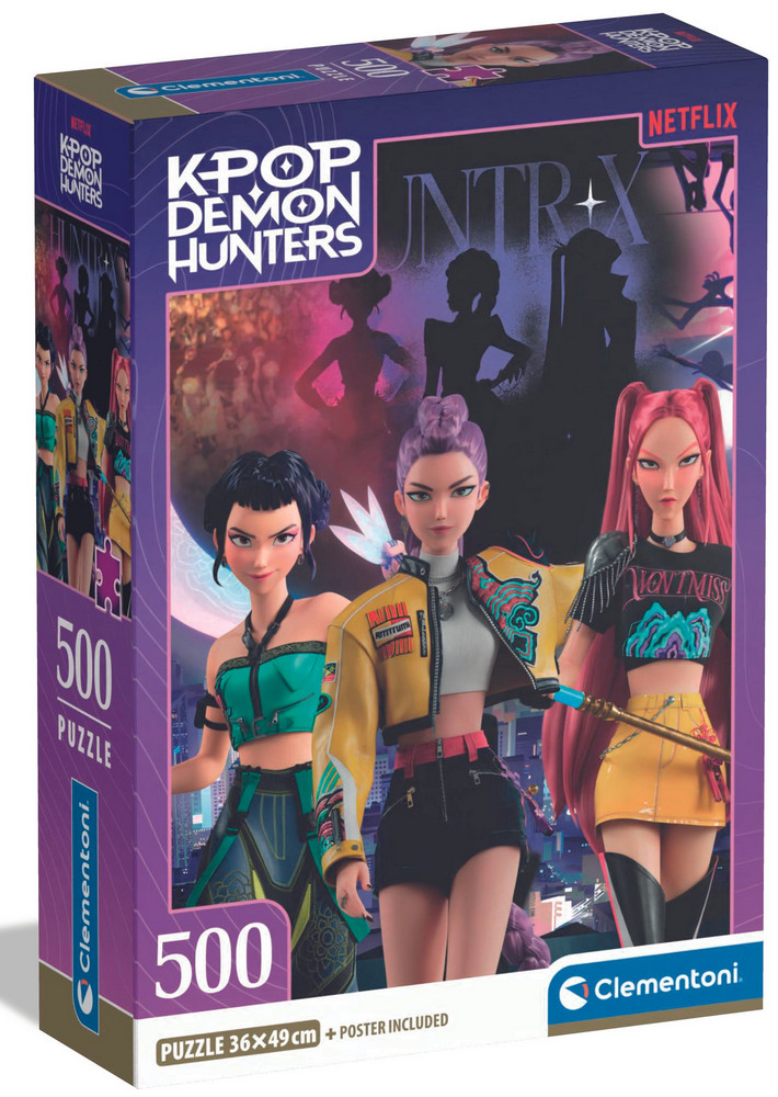 KPop Demon Hunters: Klar til kamp, 500 brikker