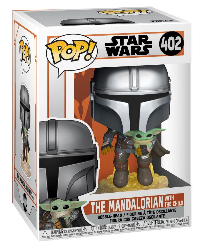 Funko Pop! Star Wars - The Mandalorian with The Child #402