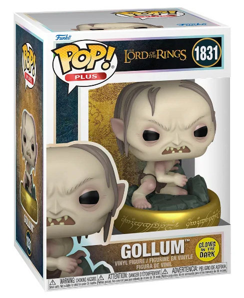 Funko Pop! Lord of the Rings - Gollum (selvlysende) #1831