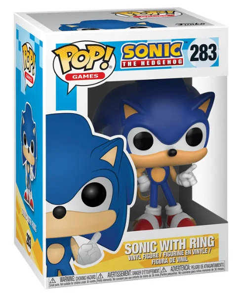 Funko Pop! Sonic with Ring #283