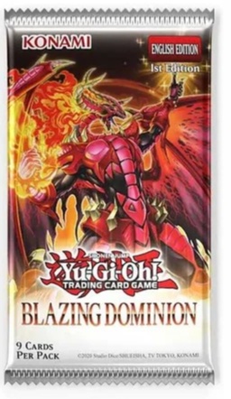Yu-Gi-Oh! Blazing Dominion - Booster Pack
