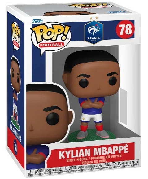 Funko Pop! Kylian Mbappé (Frankrig) #78