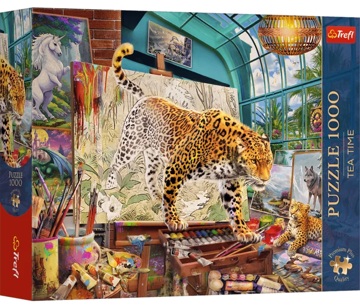 Krasny: Leopardens atelier, 1000 brikker