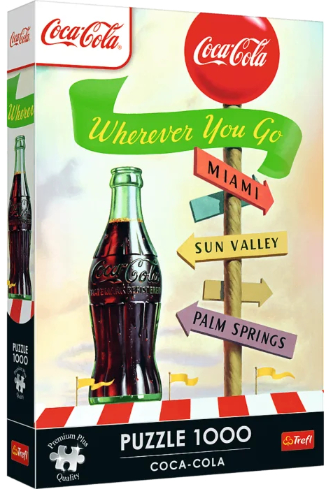 Coca-Cola: Overalt i verden, 1000 brikker