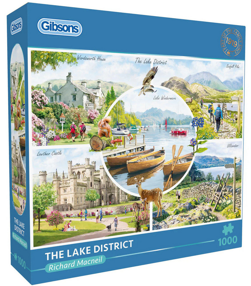 Macneil: The Lake District, 1000 brikker