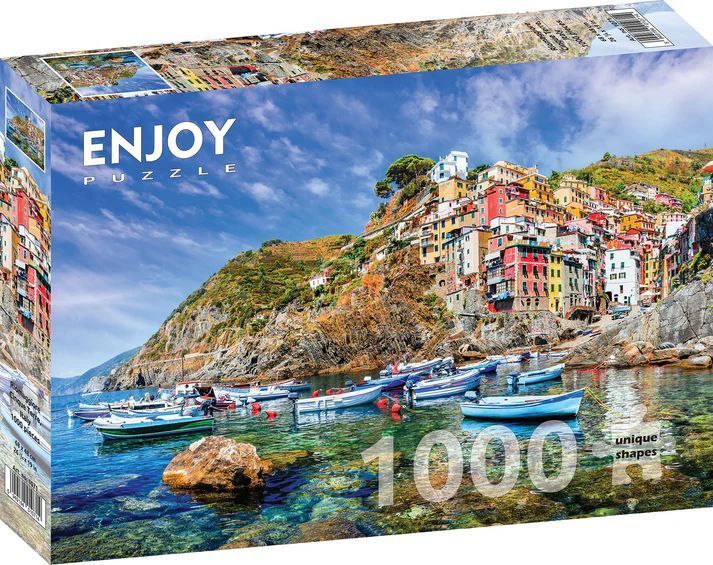 Cinque Terre: Riomaggiore, 1000 brikker