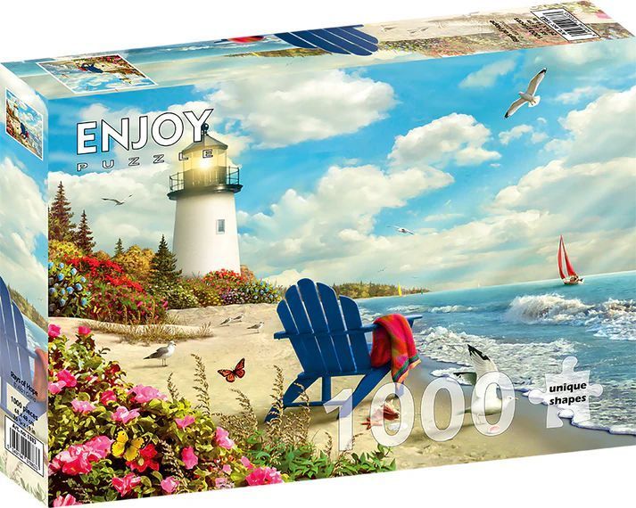 Sommerdag ved havet, 1000 brikker