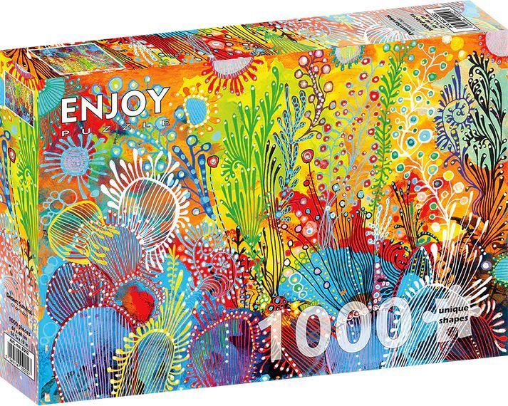 Ørkenens blomsterhav, 1000 brikker
