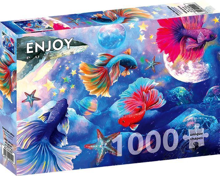 Fisk blandt planeter, 1000 brikker
