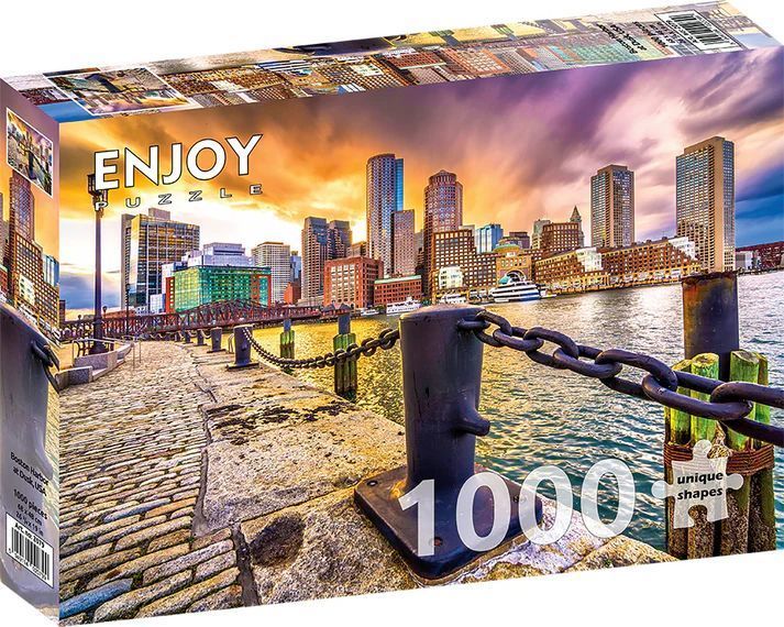 USA: Boston Harbor, 1000 brikker