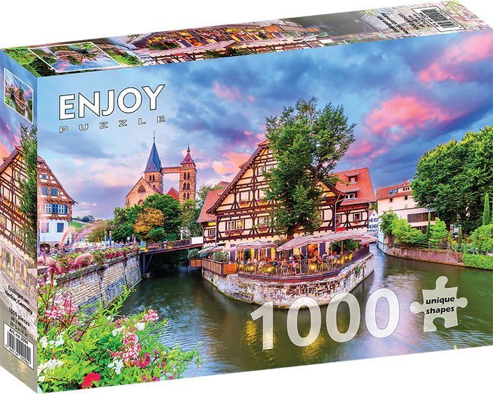 Tyskland: Esslingen am Neckar, 1000 brikker