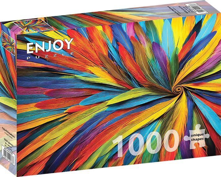 Regnbuens fjer, 1000 brikker