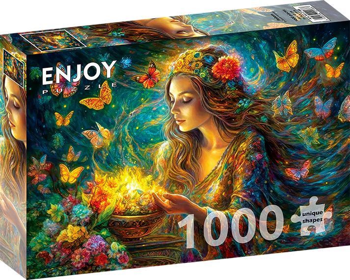 Sommerfugle i natten, 1000 brikker