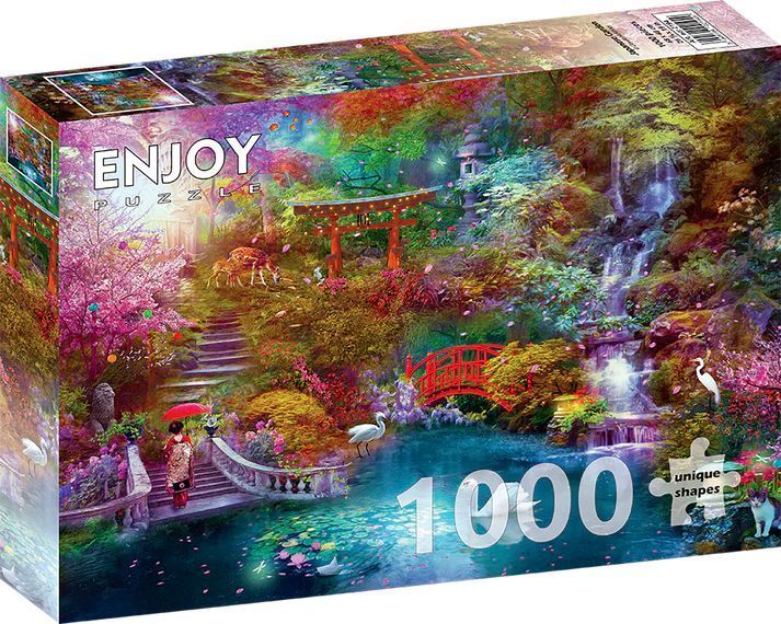Stilheden i den japanske have, 1000 brikker