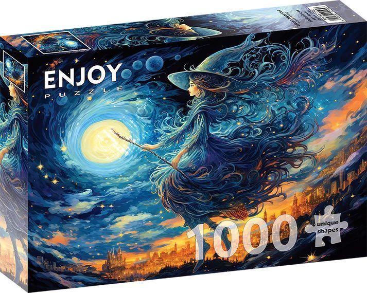 Heksens dans i natten, 1000 brikker