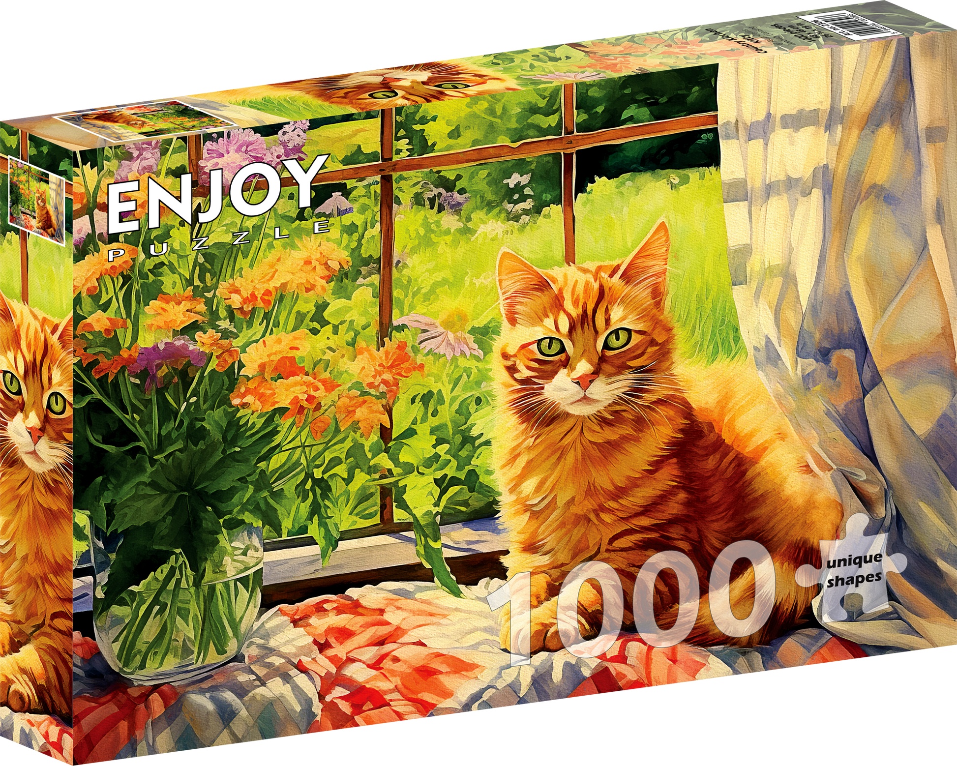 Katten i vindueskarmen, 1000 brikker