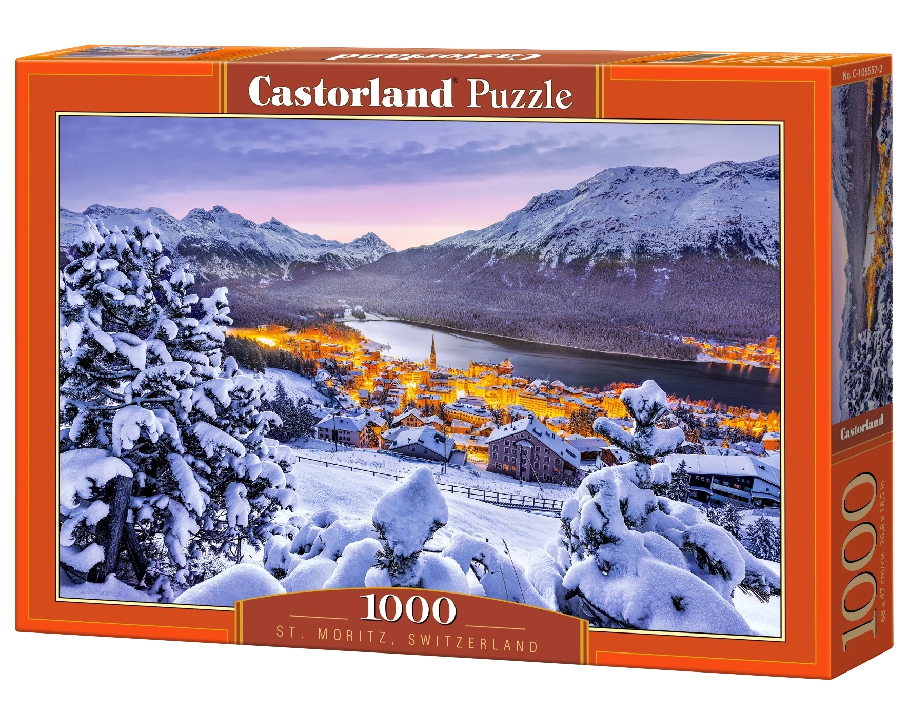 Schweiz: St. Moritz, 1000 brikker