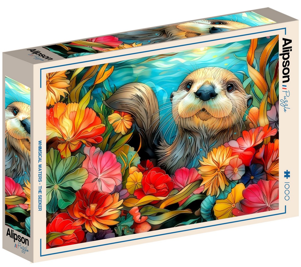 Odder i blomsterhavet, 1000 brikker