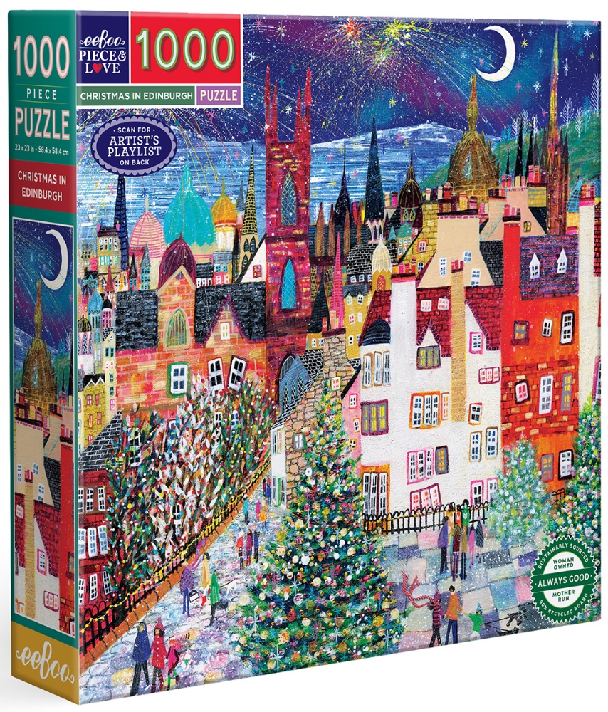Jul i Edinburgh, 1000 brikker