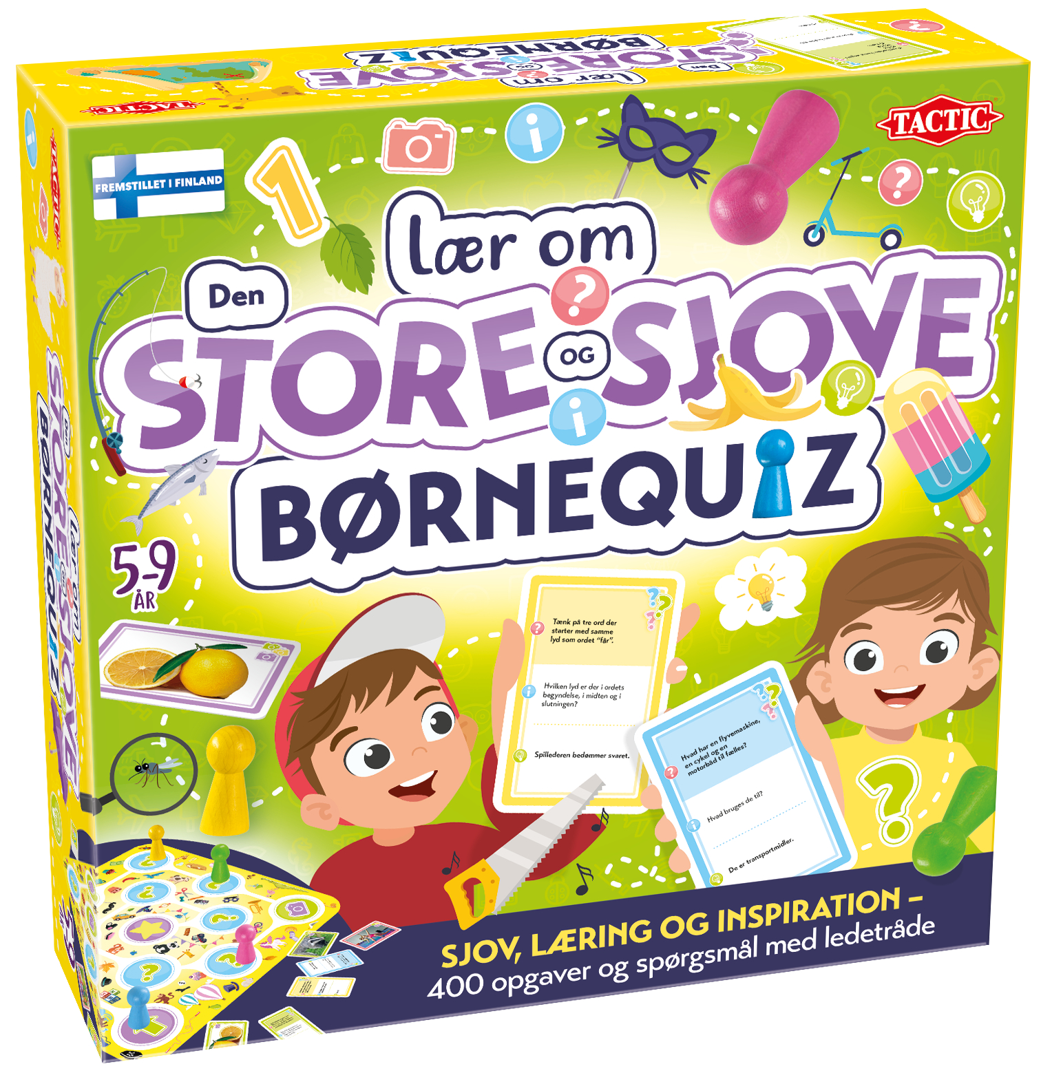 Lær om: Den store sjove børnequiz