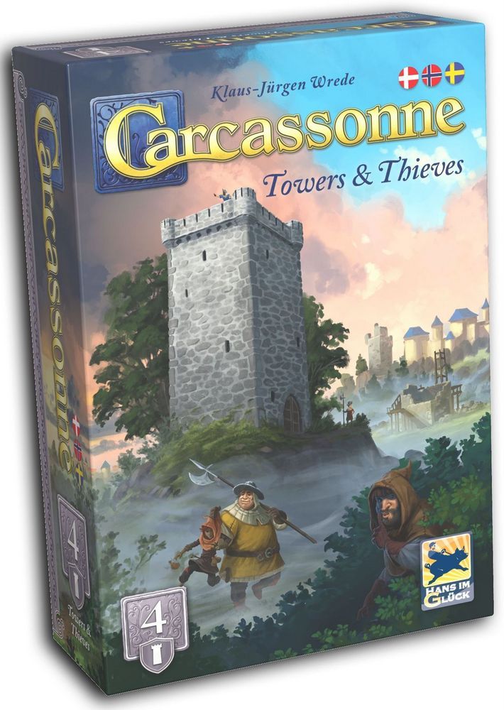Carcassonne udvidelse 4: Towers & Thieves