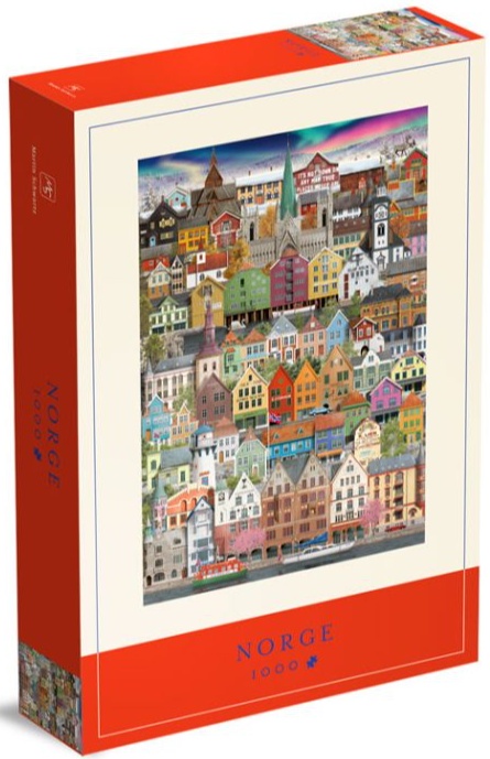 Schwartz: Norge, 1000 brikker
