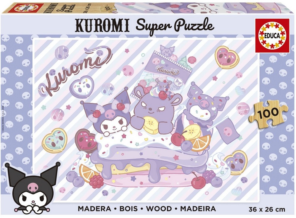 Kuromi og kagefesten , 100 brikker