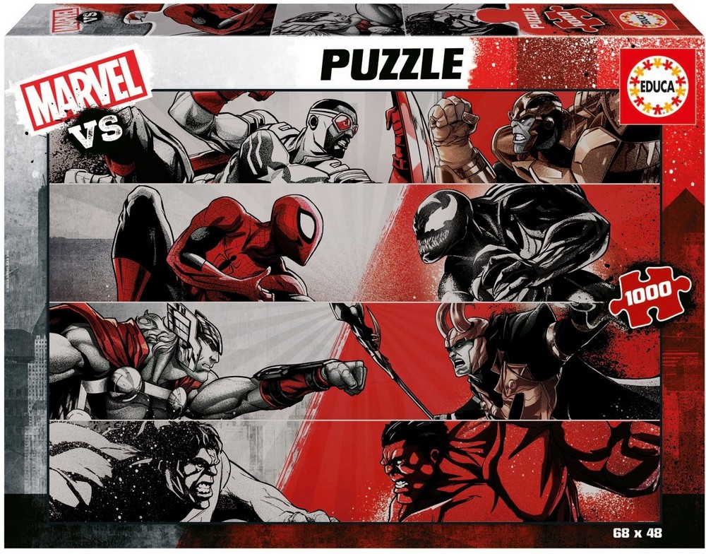 Marvel: Helte mod skurke, 1000 brikker