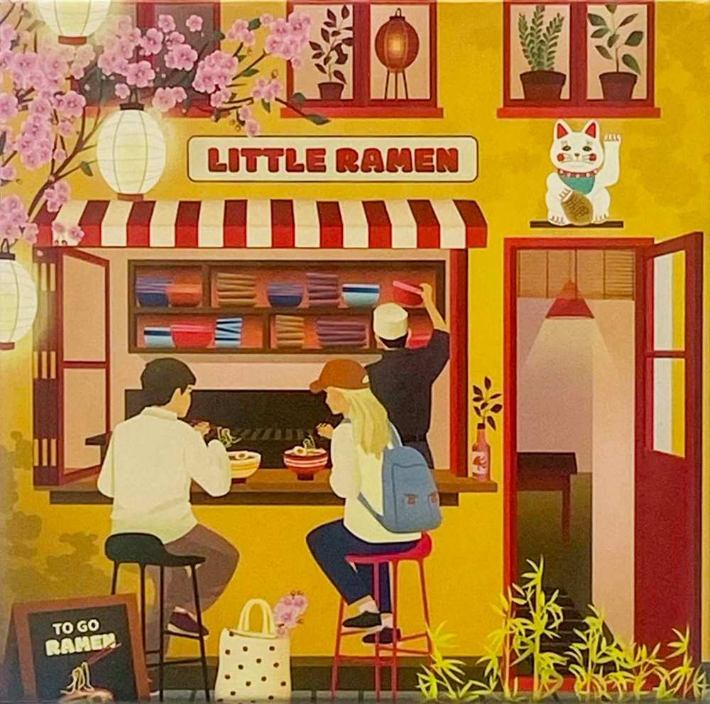 Den lille ramen butik, 150 brikker