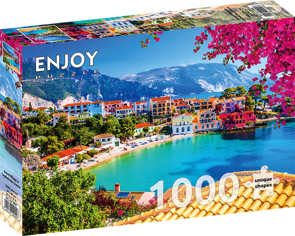 Assos på Kefalonia, 1000 brikker