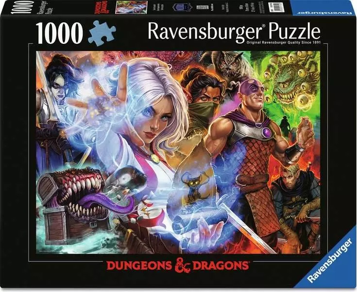 Dungeons & Dragons: Eventyret venter, 1000 brikker