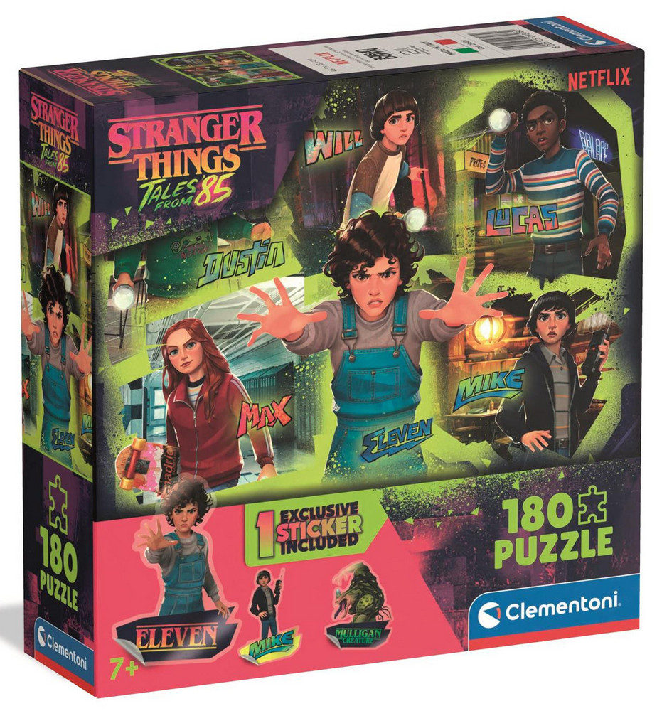 Stranger Things: Tales from '85 - Heltene, 180 brikker
