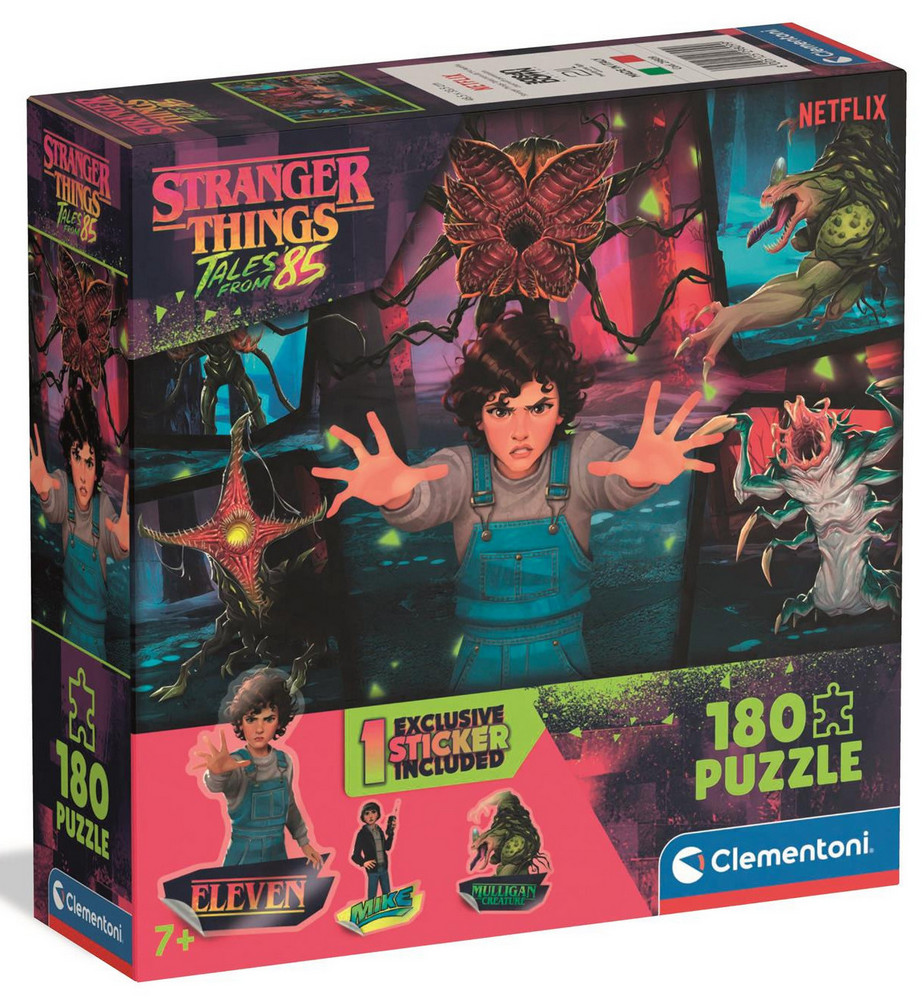 Stranger Things: Tales from '85 - Mørkets kræfter, 180 brikker