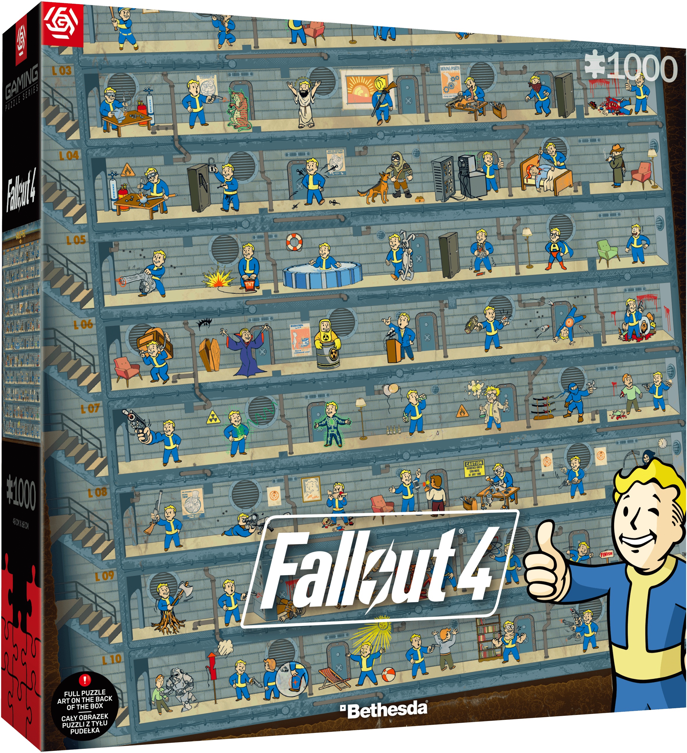 Fallout 4: Perk Poster, 1000 brikker