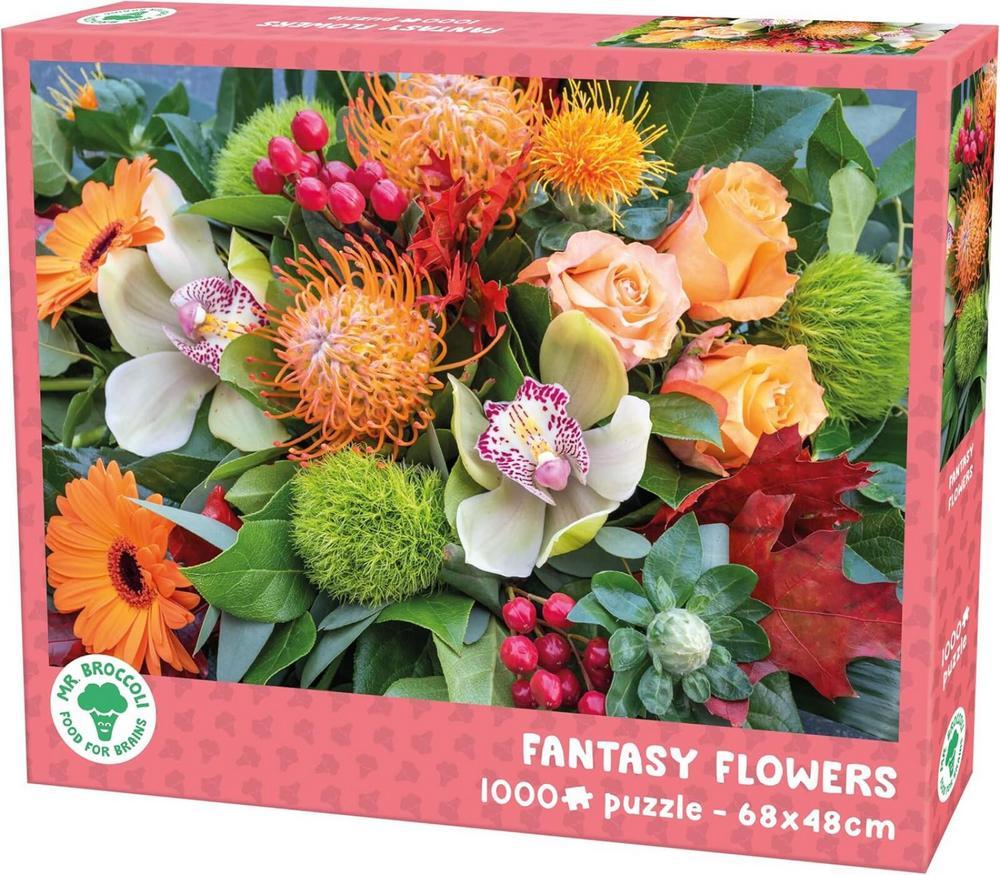 Den flotte blomsterbuket, 1000 brikker
