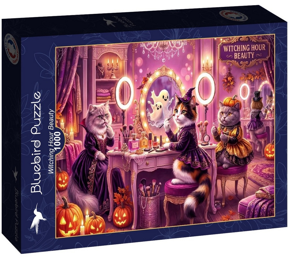 Halloween: Kattenes forvandling, 1000 brikker