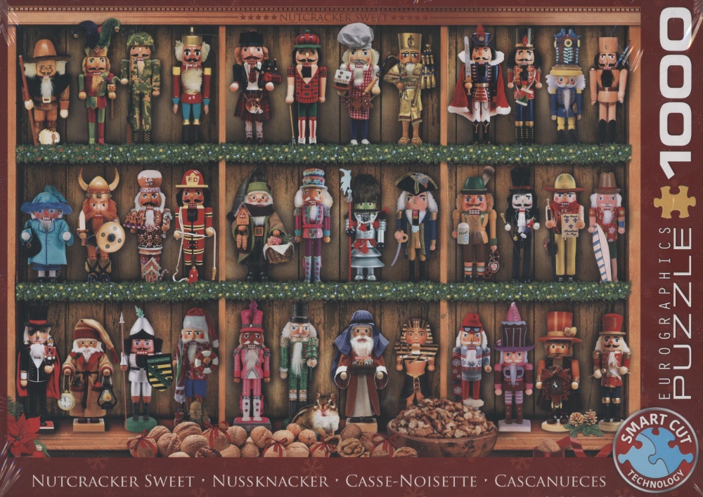 Nøddeknækkere: Collage, 1000 brikker