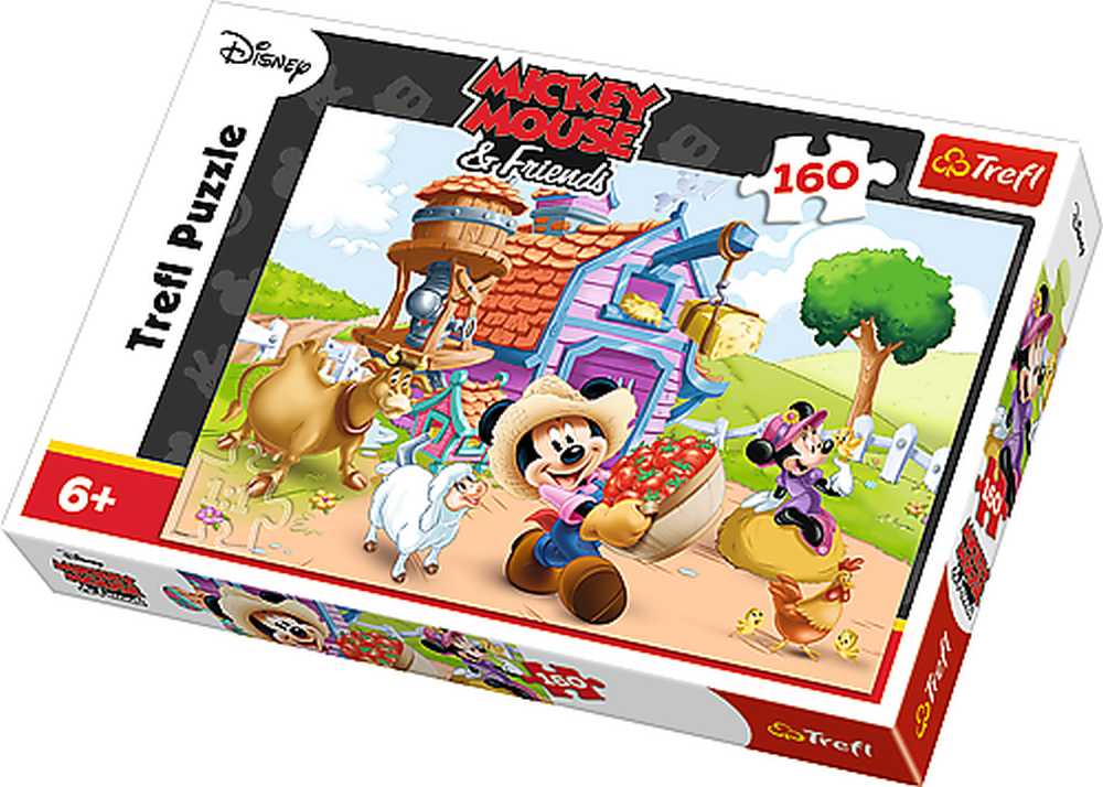 Disney: Mickey Mouse med venner, 160 brikker