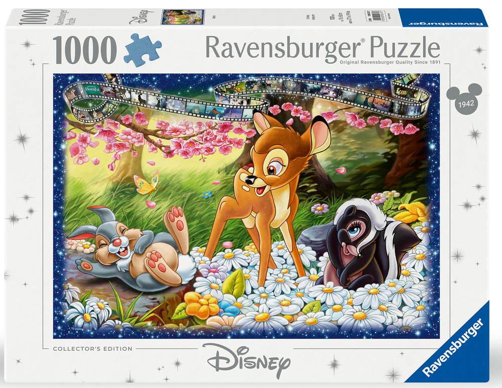 Ravensburger Puslespil - Disney: Bambi, 1000 brikker