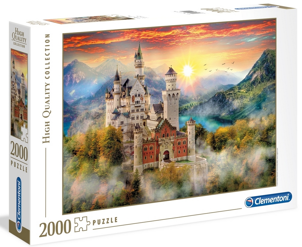 Stewart: Fortryllende Neuschwanstein, 2000 brikker