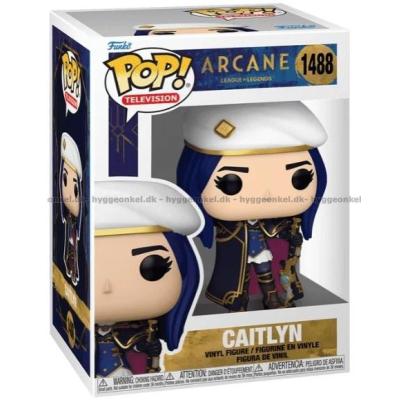 Billede af Funko Pop! League of Legends: Arcane - Caitlyn #1488 set skråt oppefra