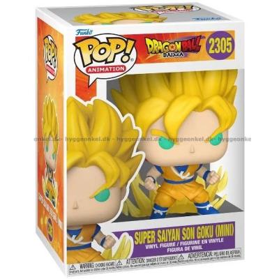 Billede af Funko Pop! Dragon Ball Daima - Super Saiyan Son Goku #2305 set skråt oppefra
