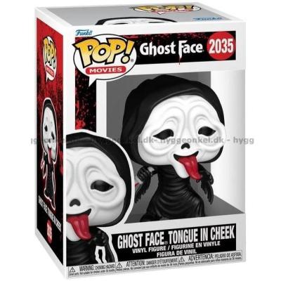 Billede af Funko Pop! Ghostface (Tongue in Cheek) #2035 set skråt oppefra