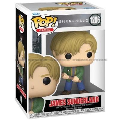Billede af Funko Pop! Silent Hill - James Sunderland #1206 set skråt oppefra