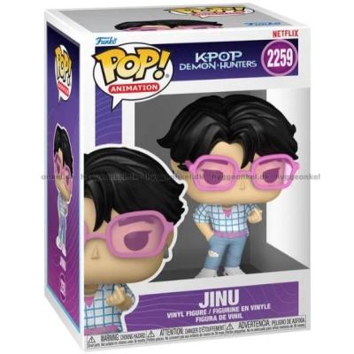 Billede af Funko Pop! Kpop Demon Hunters - Jinu #2259 set skråt oppefra