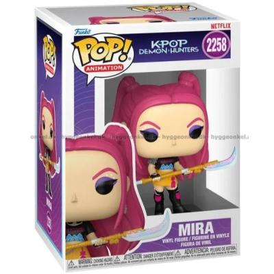 Billede af Funko Pop! Kpop Demon Hunters - Mira #2258 set skråt oppefra