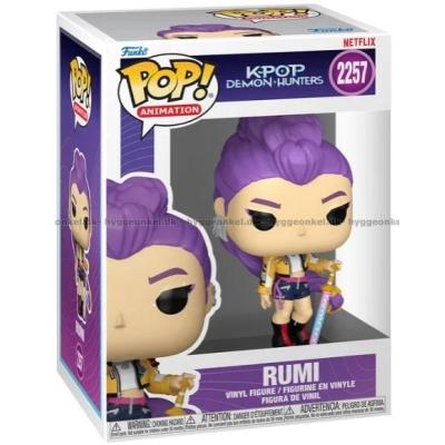 Billede af Funko Pop! Kpop Demon Hunters - Rumi #2257 set skråt oppefra